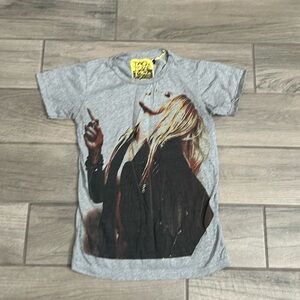 Two tone printed tshirt